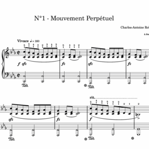 N°1 - Mouvement Perpétuel