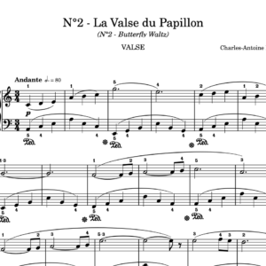 N°2 - La Valse du Papillon ; N°2 - Butterfly Waltz